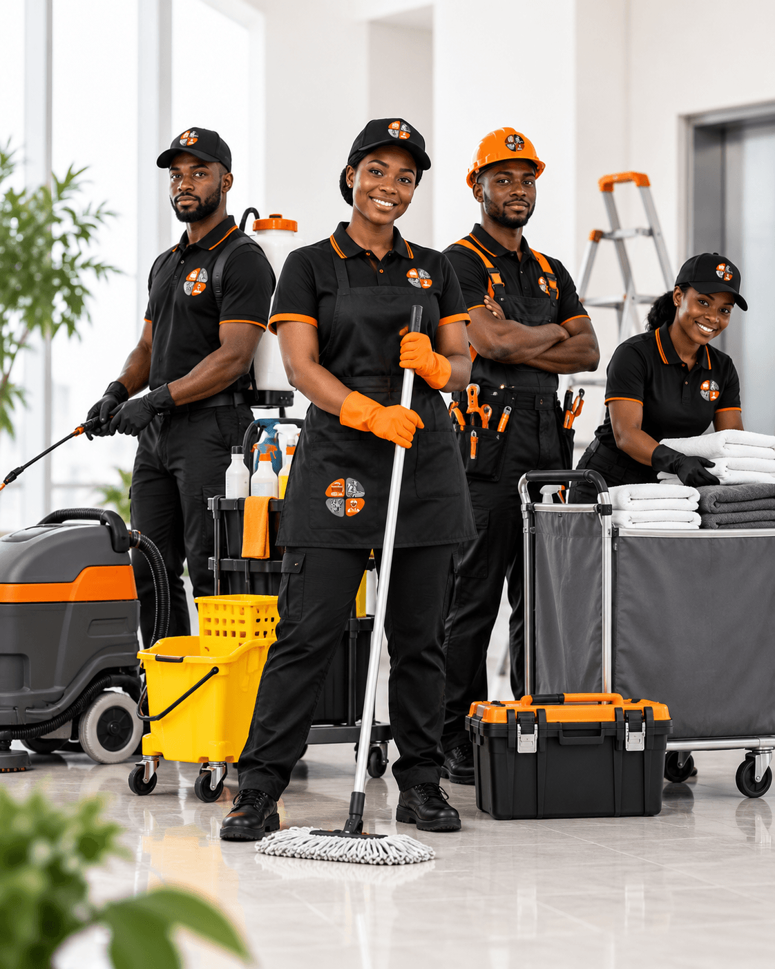 The Service Vault Ghana team at Tse Addo